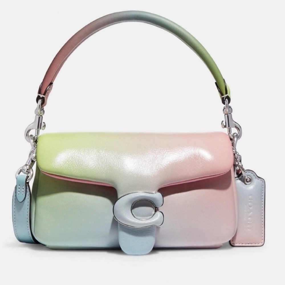 Coach Pastel Mini Tabi Leather Bag